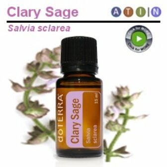 Clary Sage essentiële olie, 15 ml van Doterra