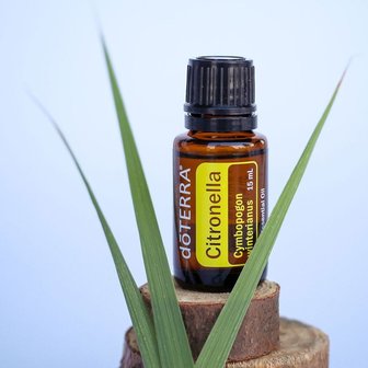 Citronella essenti&euml;le olie, 15 ml van Doterra