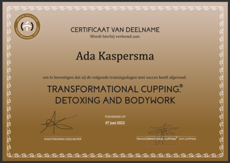 Transformational Cupping