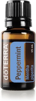 Pepermunt (peppermint) essenti&euml;le olie, 15 ml van Doterra