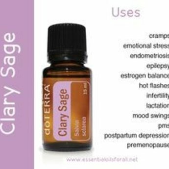Clary Sage essentiële olie, 15 ml van Doterra